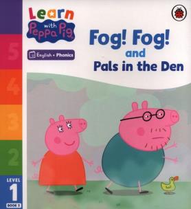 Opakowanie Learn with Peppa Phonics Level 1 Book 5 - Fog! Fog! and In the Den (Phonics Reader)
