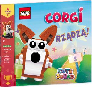 Okładka książki LEGO Books Corgi rządzą! CAP-6601