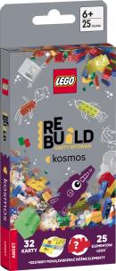 Okładka książki Lego Books Rebuild karty wyzwań Kosmos ACP-6602