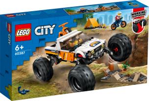Opakowanie Lego CITY 60387 Przygody samochodem terenowym z napędem 4x4
