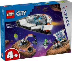 Lego CITY 60429 Statek kosmiczny i odkrywanie asteroidy. Wydawca: LEGO(R). Multiszop.pl Opakowanie Lego CITY 60429 Statek kosmiczny i odkrywanie asteroidy