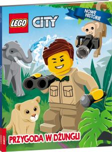 Okładka książki Lego city Przygoda w dżungli LWR-6004