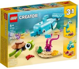 Okładka książki Lego CREATOR 31128 Delfin i żółw