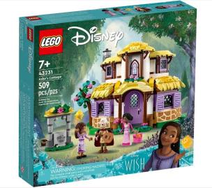 Opakowanie Lego DISNEY 43231 Chatka Ashy
