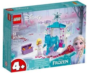 Okładka książki Lego DISNEY PRINCESS Elza i lodowa stajnia Nokka