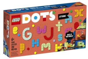 Okładka książki Lego DOTS 41950 Rozmaitości - literki