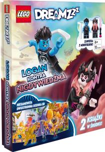 LEGO DREAMZzz. Logan kontra Nigdywiedźma. Autor:   Praca zbiorowa. Multiszop.pl Okładka książki LEGO DREAMZzz. Logan kontra Nigdywiedźma