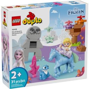 Opakowanie Lego DUPLO 10418 Elsa i Bruni w Zaczarowanym Lesie