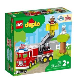 Okładka książki Lego DUPLO 10969 Wóz strażacki