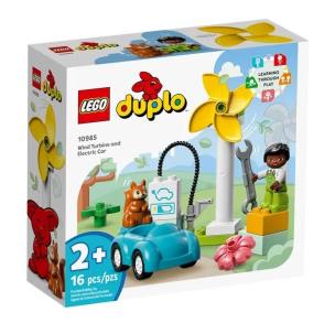 Opakowanie Lego DUPLO 10985 Turbina wiatrowa i samochód elektryczny