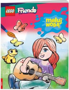 Okładka książki LEGO Friends. Maluj wodą
