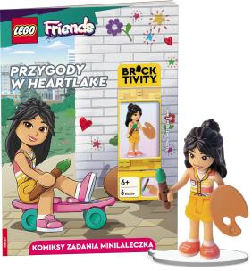 Okładka książki Lego Friends Przygody w heartlake LNC-6164Y
