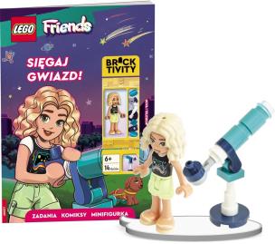 Lego Friends Sięgaj gwiazd LNC-6161P1. Autor:   Praca zbiorowa. Multiszop.pl Okładka książki Lego Friends Sięgaj gwiazd LNC-6161P1