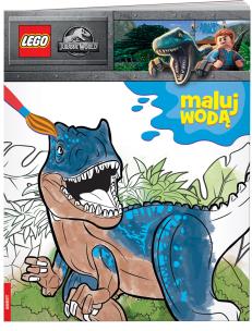 Okładka książki Lego Jurassic World Maluj wodą MW-6201