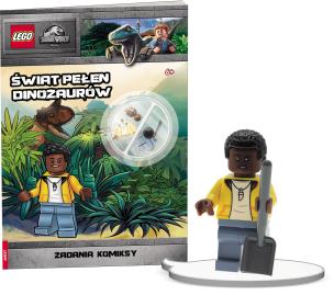 Lego Jurassic World Świat pełen dinozaurów LNC-6205S1. Autor: Opracowanie zbiorowe. Multiszop.pl Okładka książki Lego Jurassic World Świat pełen dinozaurów LNC-6205S1