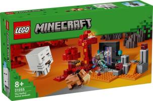 Opakowanie Lego MINECRAFT 21255 Zasadzka w portalu do Netheru