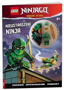 Lego ninjago Nieustraszeni Ninja LNC-6728. Autor: Opracowanie zbiorowe. Multiszop.pl Okładka książki Lego ninjago Nieustraszeni Ninja LNC-6728