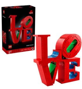 LEGO(R) ART 31214 (2szt) LOVE. Wydawca: LEGO(R). Multiszop.pl Opakowanie LEGO(R) ART 31214 (2szt) LOVE