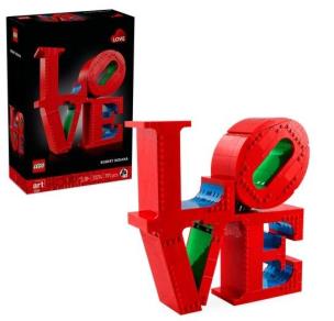 LEGO(R) ART 31214 LOVE. Wydawca: LEGO(R). Multiszop.pl Opakowanie LEGO(R) ART 31214 LOVE
