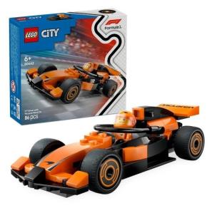 LEGO(R) CITY 60442 Kierowca i bolid McLaren. Wydawca: LEGO(R). Multiszop.pl Opakowanie LEGO(R) CITY 60442 Kierowca i bolid McLaren