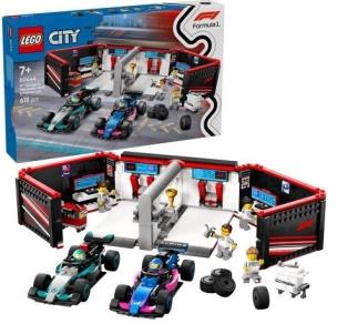 LEGO(R) CITY 60444 Garaż i bolidy Mercedes-AMG i Alp. Wydawca: LEGO(R). Multiszop.pl Opakowanie LEGO(R) CITY 60444 Garaż i bolidy Mercedes-AMG i Alp