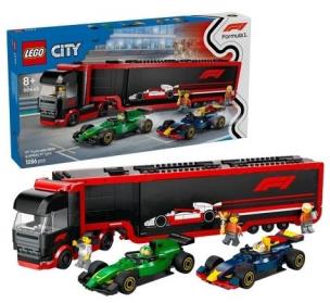 LEGO(R) CITY 60445 Ciężarówka z bolidami RB20 i AMR2. Wydawca: LEGO(R). Multiszop.pl Opakowanie LEGO(R) CITY 60445 Ciężarówka z bolidami RB20 i AMR2