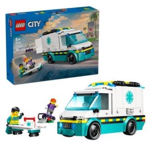 LEGO(R) CITY 60451 Karetka pogotowia. Wydawca: LEGO(R). Multiszop.pl Opakowanie LEGO(R) CITY 60451 Karetka pogotowia