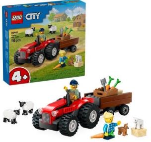 LEGO(R) CITY 60461 Czerwony traktor z przyczepą. Wydawca: LEGO(R). Multiszop.pl Opakowanie LEGO(R) CITY 60461 Czerwony traktor z przyczepą