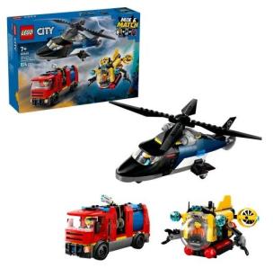 Opakowanie LEGO(R) CITY 60462 (3szt) Zestaw z helikopterem, woz