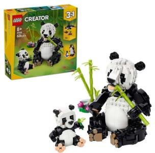 LEGO(R) CREATOR 31165 Dzikie zwierzęta: rodzina pand. Wydawca: LEGO(R). Multiszop.pl Opakowanie LEGO(R) CREATOR 31165 Dzikie zwierzęta: rodzina pand