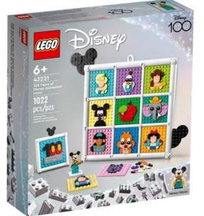 Opakowanie LEGO(R) DISNEY 43221 (3szt) 100 lat animacji Disneya