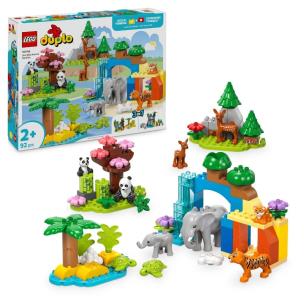 LEGO(R) DUPLO 10446 (2szt) Rodziny dzikich zwierząt. Wydawca: LEGO(R). Multiszop.pl Opakowanie LEGO(R) DUPLO 10446 (2szt) Rodziny dzikich zwierząt