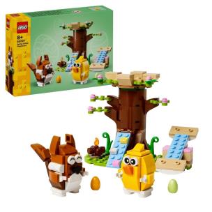 LEGO(R) ICONIC 40709 Wiosenny plac zabaw dla zwierz. Wydawca: LEGO(R). Multiszop.pl Opakowanie LEGO(R) ICONIC 40709 Wiosenny plac zabaw dla zwierz