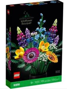 LEGO(R) ICONS 10313 (4szt) Bukiet z polnych kwiatów. Wydawca: LEGO(R). Multiszop.pl Opakowanie LEGO(R) ICONS 10313 (4szt) Bukiet z polnych kwiatów