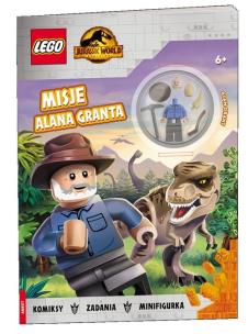 LEGO(R) Jurassic World. Misje Alana Granta. Autor: Opracowanie zbiorowe. Multiszop.pl Okładka książki LEGO(R) Jurassic World. Misje Alana Granta