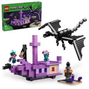 LEGO(R) MINECRAFT 21264 Smok kresu i statek kresu. Wydawca: LEGO(R). Multiszop.pl Opakowanie LEGO(R) MINECRAFT 21264 Smok kresu i statek kresu