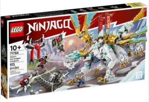 Opakowanie LEGO(R) NINJAGO 71786 (4szt) Lodowy smok Zane'a