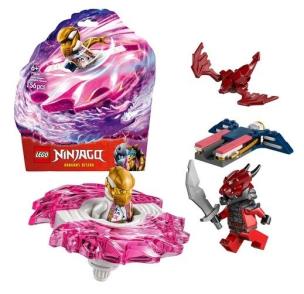 LEGO(R) NINJAGO 71824 Smoczy spinner Spinjitzu Sory. Wydawca: LEGO(R). Multiszop.pl Opakowanie LEGO(R) NINJAGO 71824 Smoczy spinner Spinjitzu Sory