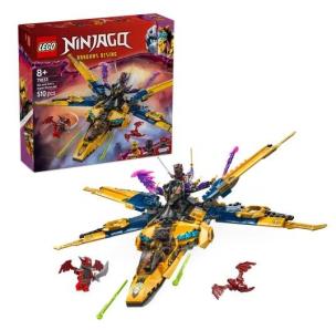 LEGO(R) NINJAGO 71833 Ras i burzowy superodrzutowiec. Wydawca: LEGO(R). Multiszop.pl Opakowanie LEGO(R) NINJAGO 71833 Ras i burzowy superodrzutowiec