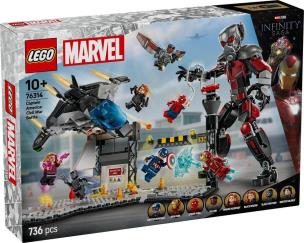 LEGO(R) SUPER HEROES 76314 Kapitan Ameryka: Wojna.... Wydawca: LEGO(R). Multiszop.pl Opakowanie LEGO(R) SUPER HEROES 76314 Kapitan Ameryka: Wojna...