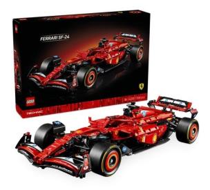 LEGO(R) TECHNIC 42207 Bolid F1 Ferrari SF-24. Wydawca: LEGO(R). Multiszop.pl Opakowanie LEGO(R) TECHNIC 42207 Bolid F1 Ferrari SF-24
