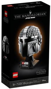 Okładka książki Lego STAR WARS 75328 Hełm Mandalorianina