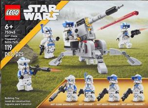 Opakowanie Lego STAR WARS 75345 Zestaw bitewny - żołnierze-klony z 501. legionu