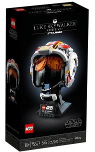 Okładka książki Lego STAR WARS Hełm Luke Skywalkera Czerwony Pięć