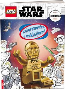 LEGO Star Wars Kolorowanka z Naklejkami NA-6303. Autor: Opracowanie zbiorowe. Multiszop.pl Okładka książki LEGO Star Wars Kolorowanka z Naklejkami NA-6303