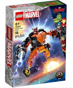 Opakowanie Lego SUPER HEROES 76243 (4szt) Mechaniczna zbroja