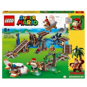 Opakowanie Lego SUPER MARIO 71425 Przejażdżka wagonikiem Diddy Konga - zestaw rozszerzający