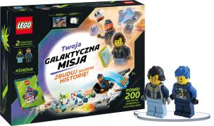 Okładka książki LEGO. Twoja galaktyczna misja. Zbuduj własną historię!