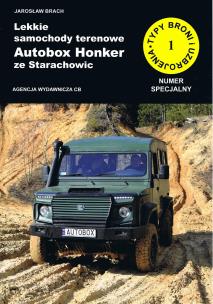 Okładka książki Lekkie samochody terenoweAutobox Honker zeStarachowic (numer specjalny)