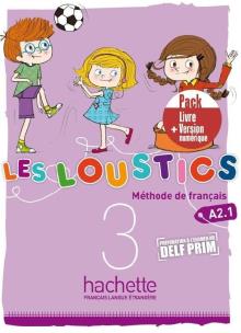 Les Loustics 3 A2.1 podręcznik + kod. Autor: Denisot Hugues, Marianne Capouet. Multiszop.pl Okładka książki Les Loustics 3 A2.1 podręcznik + kod